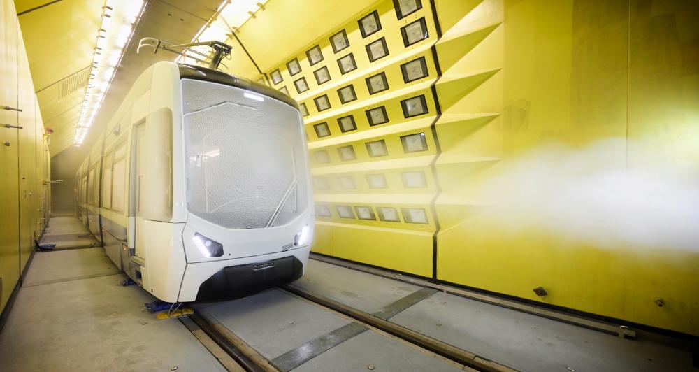 ÖVG Landesstelle Wien: Exkursion zum Klima-Wind-Kanal der Rail Tec Arsenal